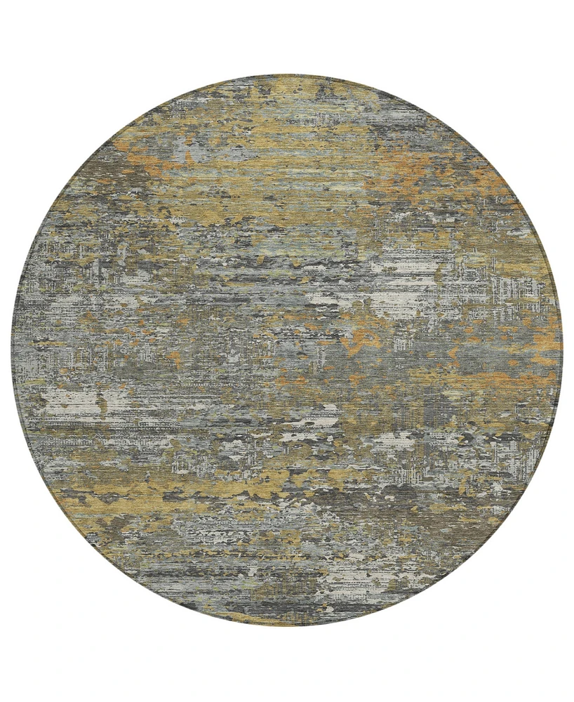 Addison Chantille Machine Washable ACN1395 8'x8' Round Area Rug