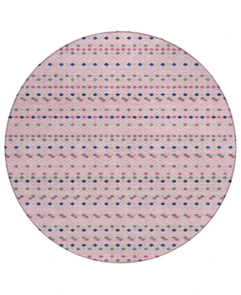 Addison Chantille Machine Washable ACN1415 8'x8' Round Area Rug