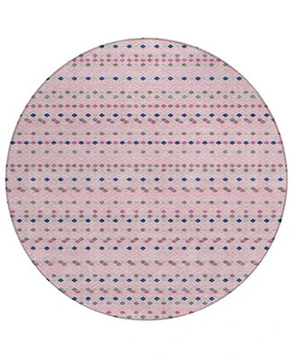 Addison Chantille Machine Washable ACN1415 8'x8' Round Area Rug