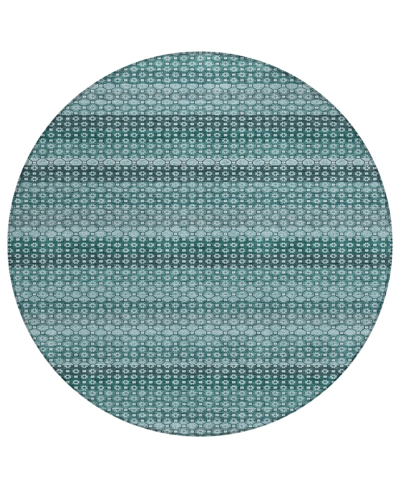 Addison Chantille Machine Washable ACN1425 8'x8' Round Area Rug