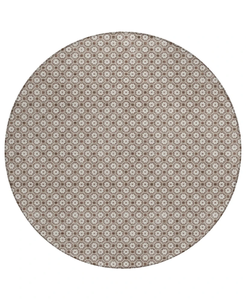 Addison Chantille Machine Washable ACN1435 8'x8' Round Area Rug