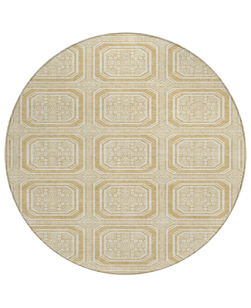 Addison Chantille Machine Washable ACN1455 8'x8' Round Area Rug