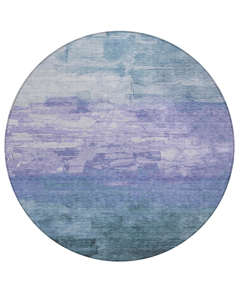 Addison Chantille Machine Washable ACN1466 8'x8' Round Area Rug