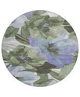 Addison Chantille Machine Washable ACN1489 8'x8' Round Area Rug
