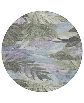 Addison Chantille Machine Washable ACN1499 8'x8' Round Area Rug