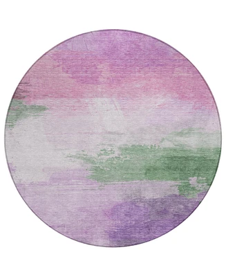 Addison Chantille Machine Washable ACN1519 8'x8' Round Area Rug