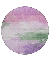 Addison Chantille Machine Washable ACN1519 8'x8' Round Area Rug