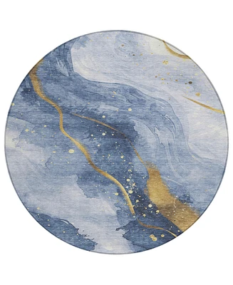Addison Chantille Machine Washable ACN1529 8'x8' Round Area Rug