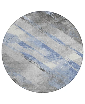 Addison Chantille Machine Washable ACN1539 8'x8' Round Area Rug