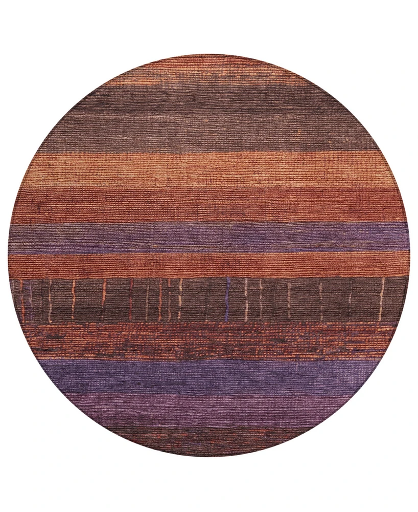 Addison Chantille Machine Washable ACN1570 8'x8' Round Area Rug