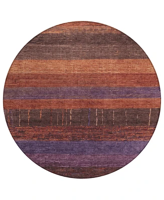 Addison Chantille Machine Washable ACN1570 8'x8' Round Area Rug