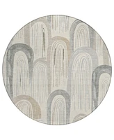 Addison Chantille Machine Washable ACN1589 8'x8' Round Area Rug