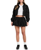 Guess Women's Nina Zip-Front Crop Jacket