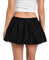 Guess Women's Nina Balloon Mini Skirt