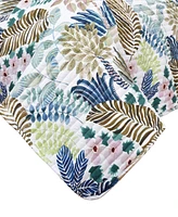 J by J Queen Bold Rainforest -Pc. Quilt Set