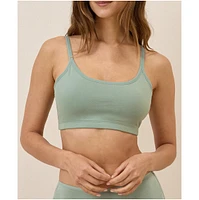 Pact Women's Organic Cotton Everyday Strappy Scoop Bralette