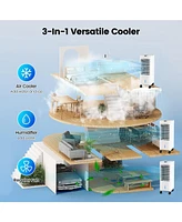 3-in-1 Evaporative Air Cooler with Remote for Home Office