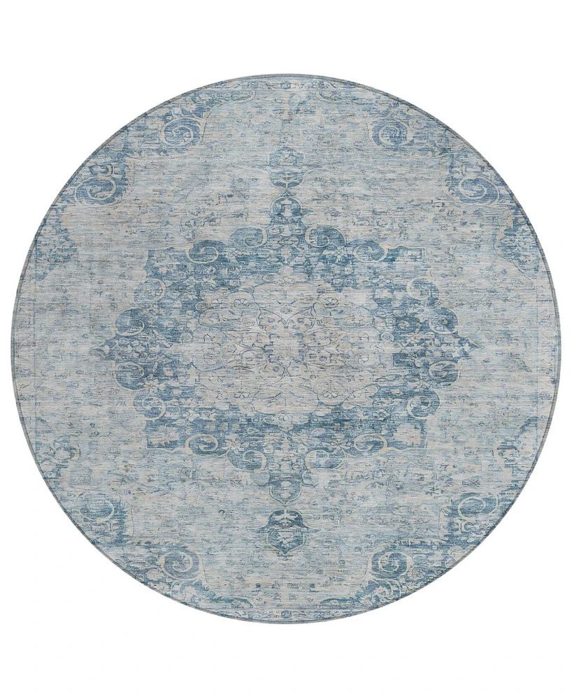 Addison Chantille Machine Washable ACN1238 8'x8' Round Area Rug