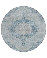 Addison Chantille Machine Washable ACN1238 8'x8' Round Area Rug