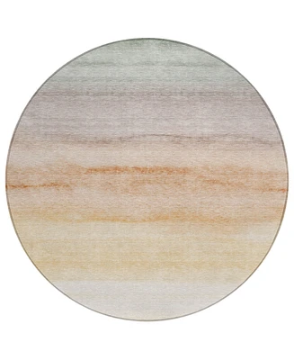 Addison Chantille Machine Washable ACN1253 8'x8' Round Area Rug