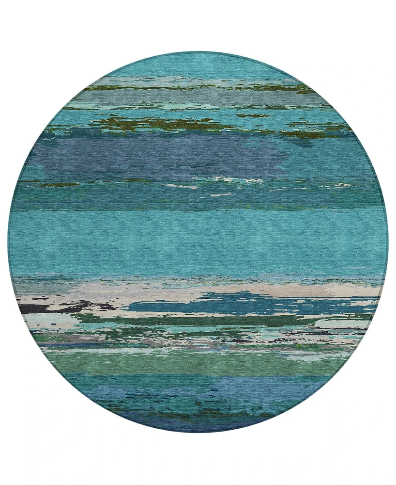 Addison Chantille Machine Washable ACN1285 8'x8' Round Area Rug