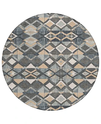 Addison Chantille Machine Washable ACN1309 8'x8' Round Area Rug
