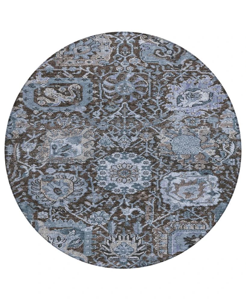 Addison Chantille Machine Washable ACN1320 8'x8' Round Area Rug