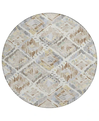 Addison Chantille Machine Washable ACN1330 8'x8' Round Area Rug