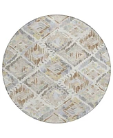 Addison Chantille Machine Washable ACN1330 8'x8' Round Area Rug