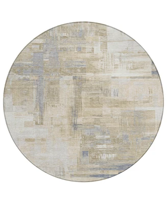 Addison Chantille Machine Washable ACN1340 8'x8' Round Area Rug