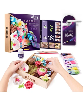 Okto Clay-by-Numbers Kit – “Panda” (11.4” x 11.4”)
