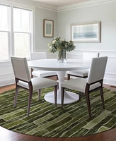 Addison Chantille Machine Washable ACN1305 8'x8' Round Area Rug
