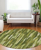 Addison Chantille Machine Washable ACN1315 8'x8' Round Area Rug