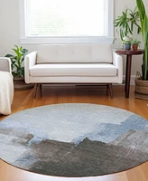 Addison Chantille Machine Washable ACN1336 8'x8' Round Area Rug