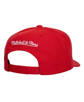 Mitchell & Ness Men's Red Ottawa Senators Core Team Ground Pro Adjustable Hat