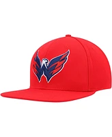 Pro Standard Men's Red Washington Capitals Core Classic Logo Snapback Hat