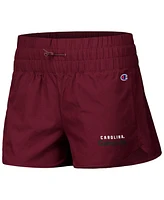 Champion Women's Garnet South Carolina Gamecocks Tailgate Her Woven Shorts