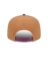 New Era Men's Brown/Purple Los Angeles Angels Color Pack Two-Tone 9FIFTY Snapback Hat