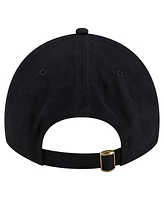 New Era Women's Black Chicago Bulls Sport Night Suede Patch 9TWENTY Adjustable Hat