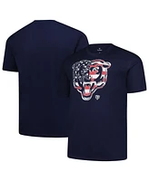 Fanatics Men's Navy Chicago Bears Big Tall Americana T-Shirt