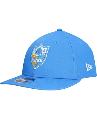 New Era Men's Powder Blue Los Angeles Chargers Main Low Profile 9FIFTY Snapback Hat