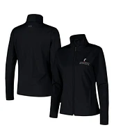 Under Armour Women's Black Cincinnati Bearcats Sweat-Wicking Soft Motion Full-Zip Jacket