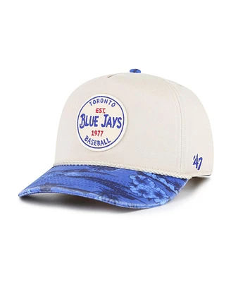 '47 Brand Men's Cream/Navy Toronto Blue Jays Fiji Rope Hitch Adjustable Hat