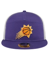 New Era Men's Phoenix Suns Purple Victory Grove Split Panel 9FIFTY Snapback Hat