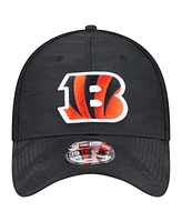 New Era Men's Black Cincinnati Bengals Active Camo 39THIRTY Flex Hat