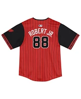 Outerstuff Toddler Luis Robert Jr. Red/Black Chicago White Sox City Connect 2025 Limited Player Jersey