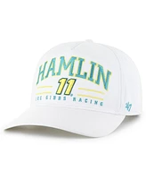 '47 Brand Men's White Denny Hamlin Roscoe Hitch Adjustable Hat