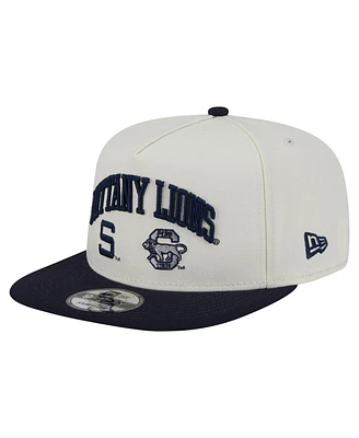 New Era Men's White Penn State Nittany Lions Collegiate 9FIFTY A-Frame Snapback Hat