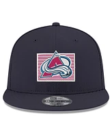 New Era Men's Navy Colorado Avalanche State Pride 9FIFTY Snapback Hat