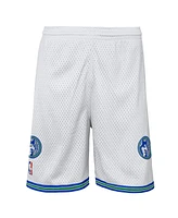 Mitchell & Ness Big Boys and Girls White Minnesota Timberwolves Swingman Shorts